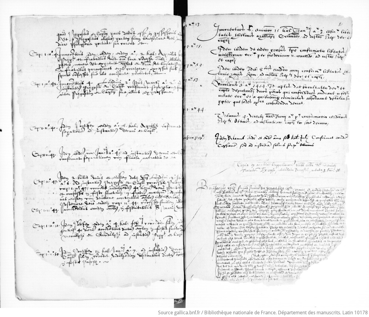 Manuscriptpagina uit BnF ms. Latin 10178